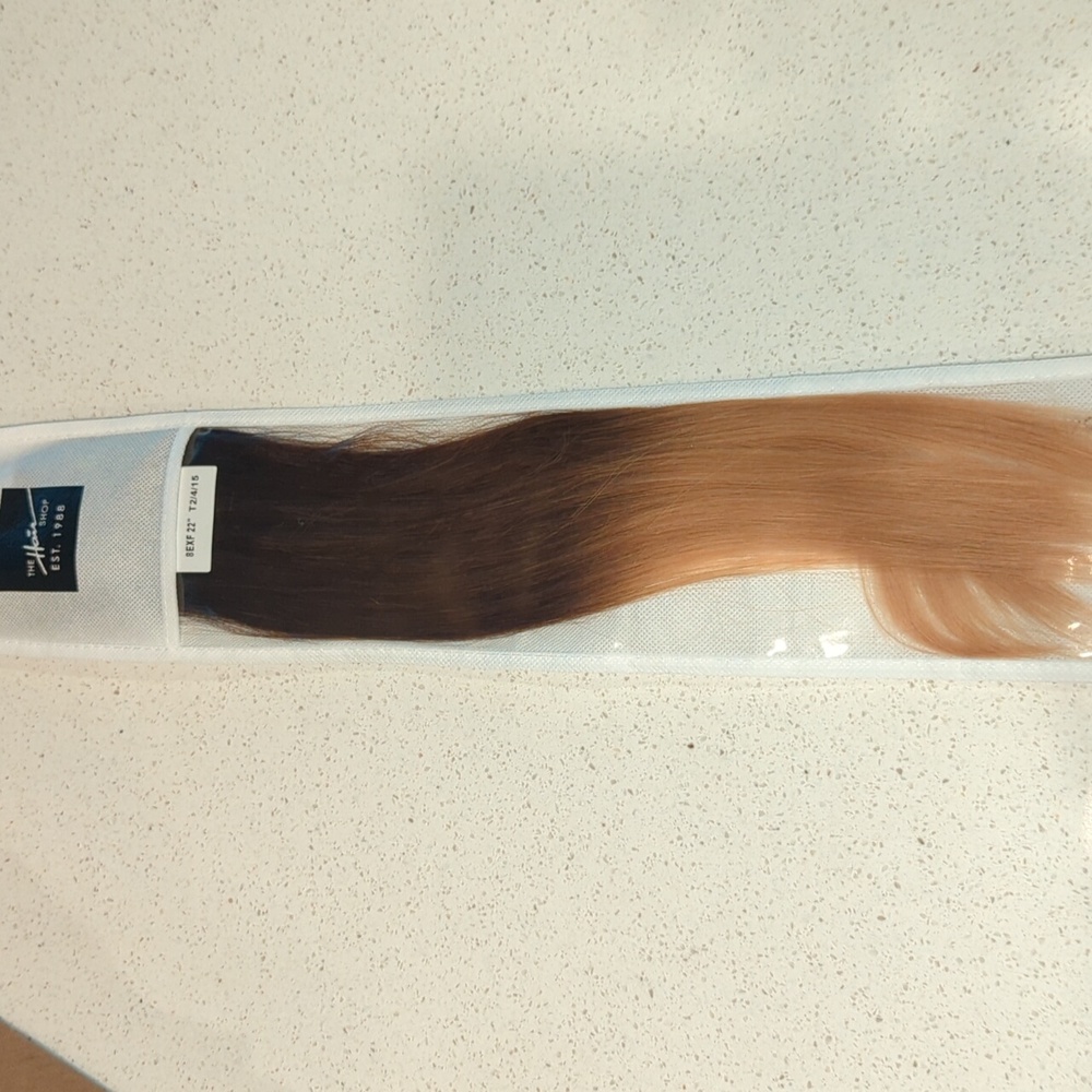 The hair shop I-Tip hair extensions 22" #2/4/15